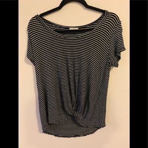 Tree kisses Striped color shirt